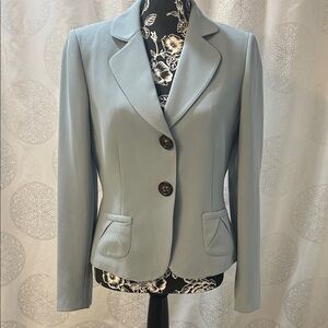 Tahari Arthur S. Levine Women's Light Blue Blazer Sz 6
